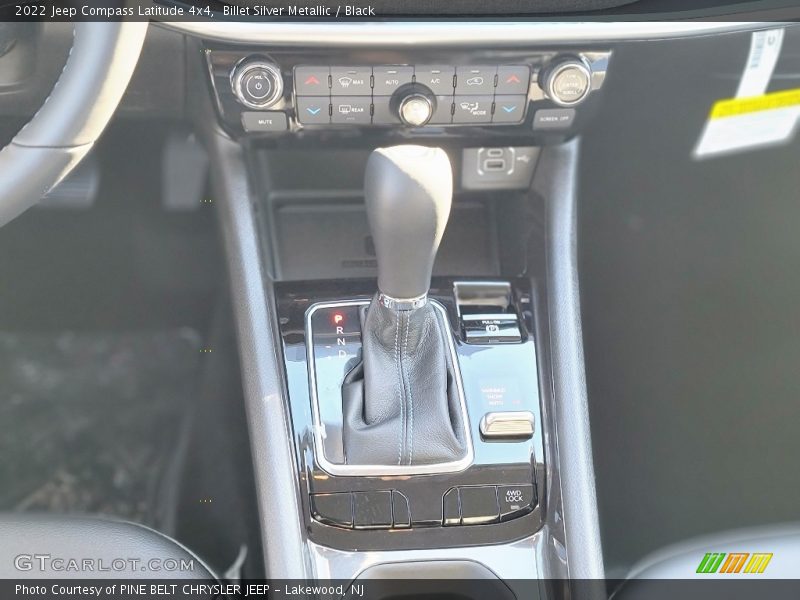 Billet Silver Metallic / Black 2022 Jeep Compass Latitude 4x4