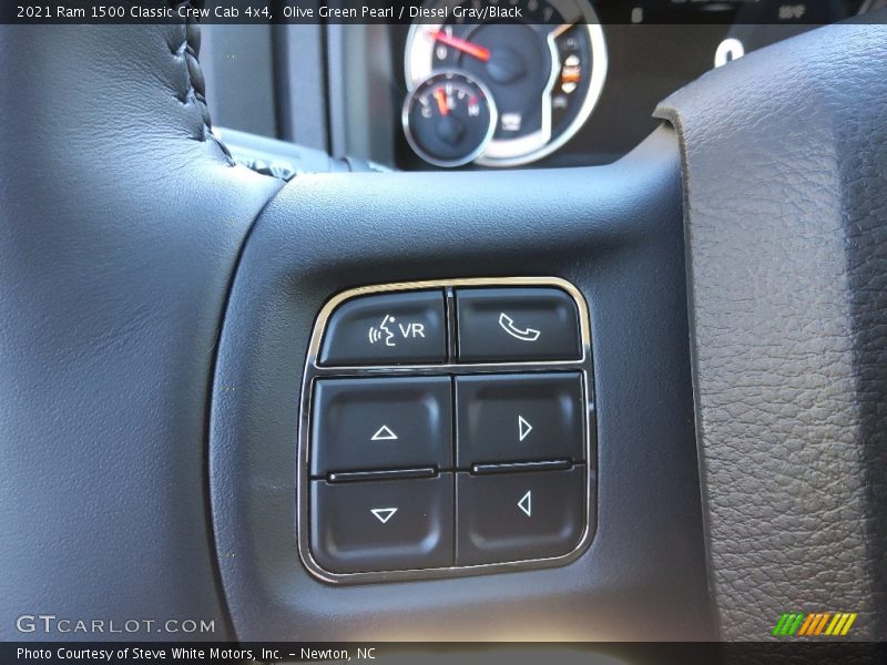 Olive Green Pearl / Diesel Gray/Black 2021 Ram 1500 Classic Crew Cab 4x4