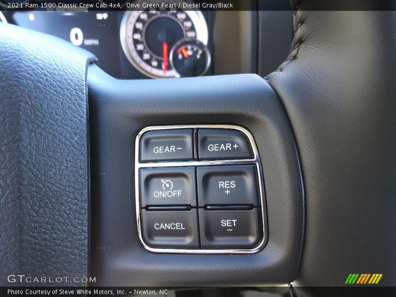 Olive Green Pearl / Diesel Gray/Black 2021 Ram 1500 Classic Crew Cab 4x4