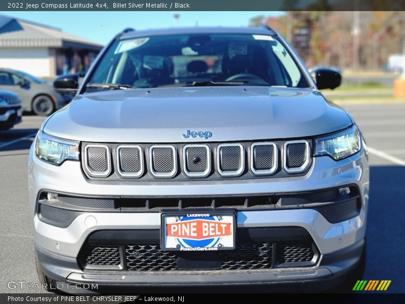 Billet Silver Metallic / Black 2022 Jeep Compass Latitude 4x4