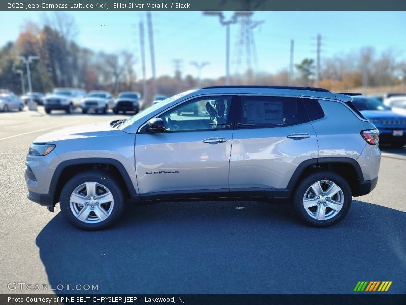 Billet Silver Metallic / Black 2022 Jeep Compass Latitude 4x4