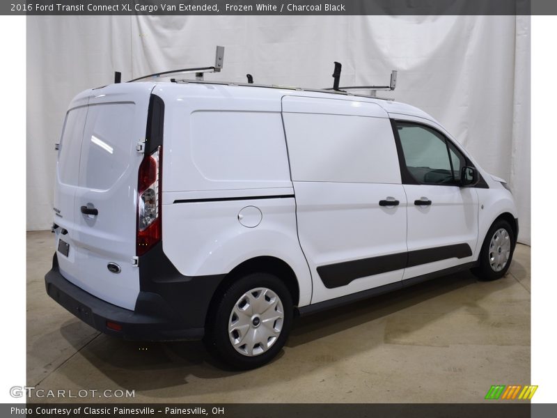 Frozen White / Charcoal Black 2016 Ford Transit Connect XL Cargo Van Extended