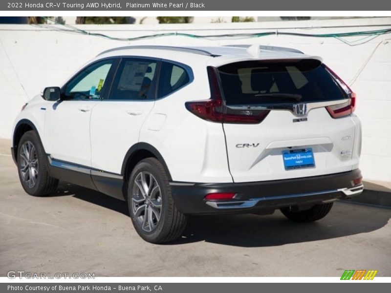 Platinum White Pearl / Black 2022 Honda CR-V Touring AWD Hybrid