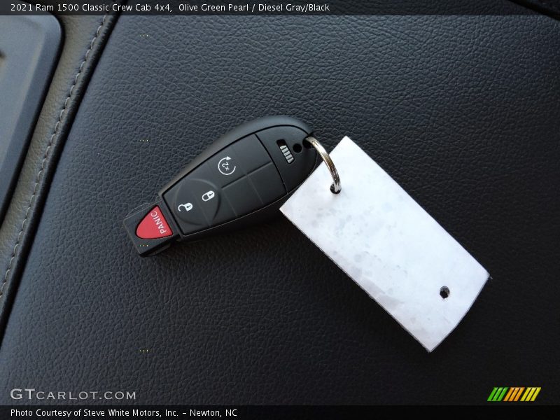 Olive Green Pearl / Diesel Gray/Black 2021 Ram 1500 Classic Crew Cab 4x4