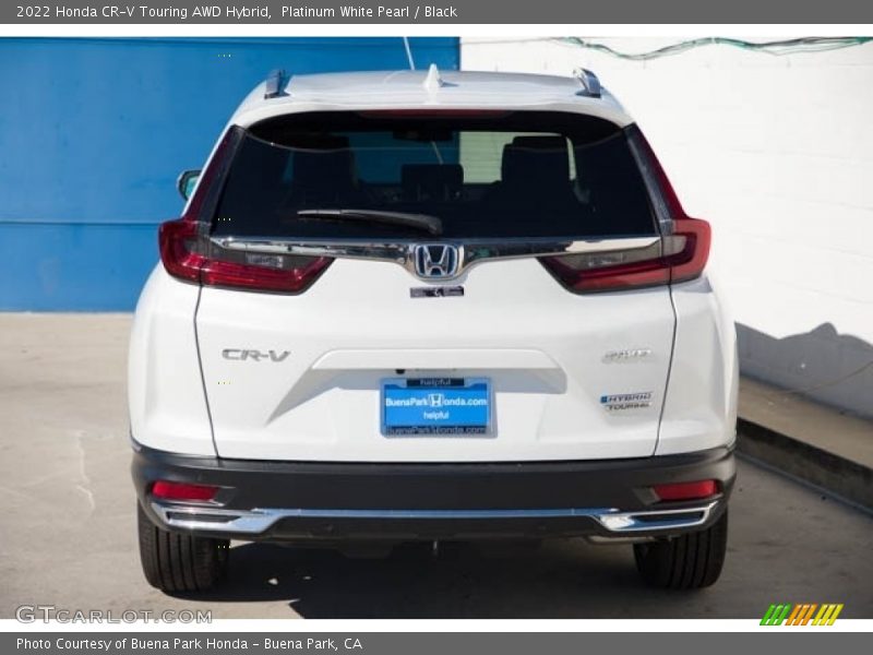 Platinum White Pearl / Black 2022 Honda CR-V Touring AWD Hybrid