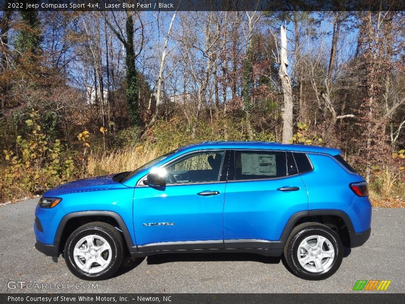  2022 Compass Sport 4x4 Laser Blue Pearl