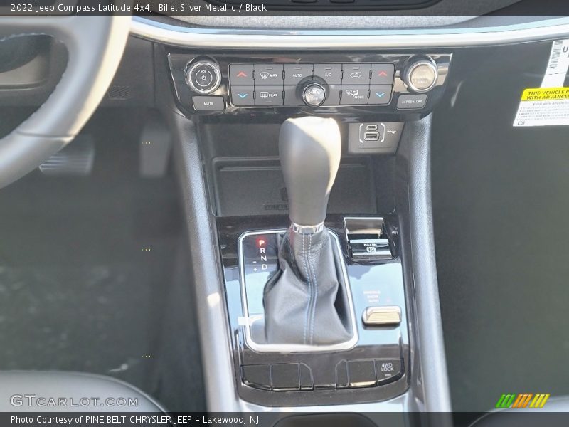 Billet Silver Metallic / Black 2022 Jeep Compass Latitude 4x4