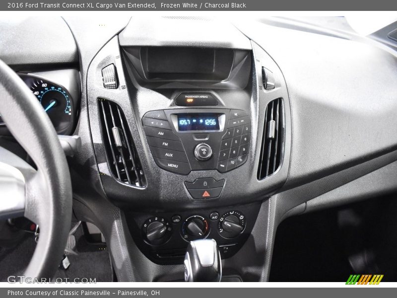 Frozen White / Charcoal Black 2016 Ford Transit Connect XL Cargo Van Extended