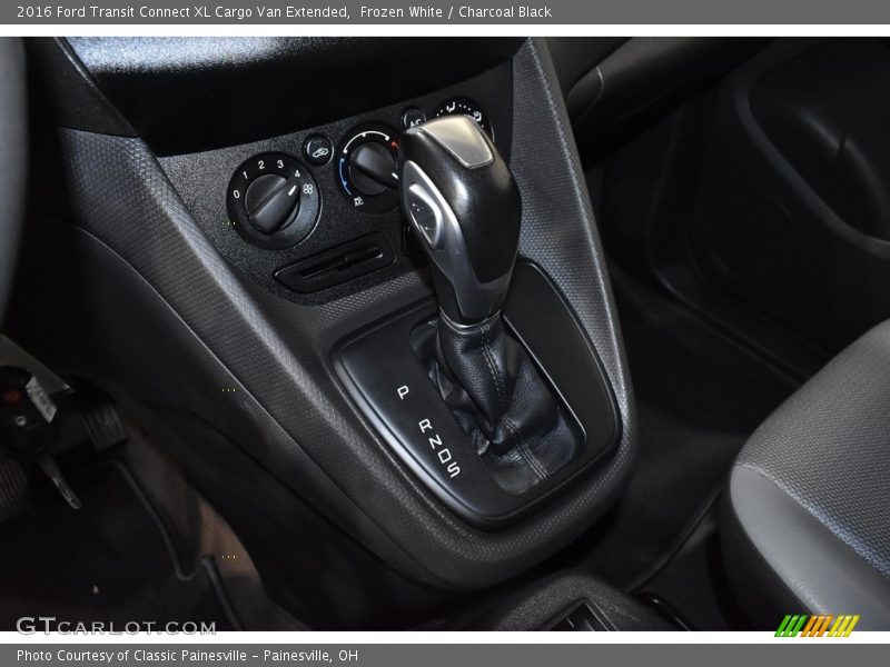 Frozen White / Charcoal Black 2016 Ford Transit Connect XL Cargo Van Extended