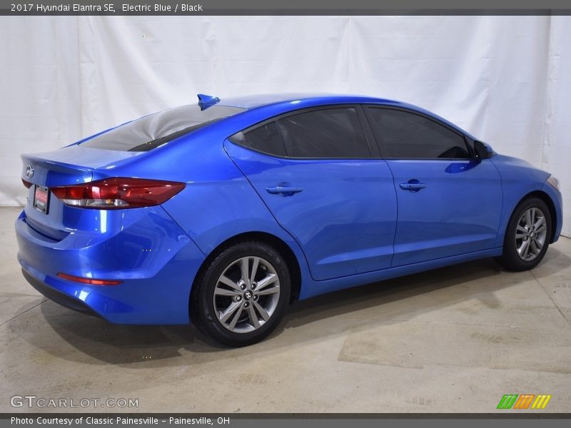 Electric Blue / Black 2017 Hyundai Elantra SE