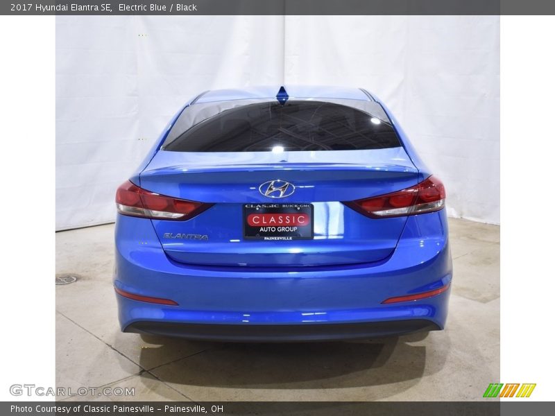 Electric Blue / Black 2017 Hyundai Elantra SE