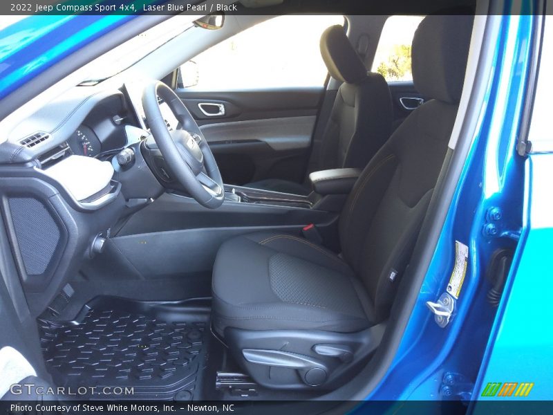 Laser Blue Pearl / Black 2022 Jeep Compass Sport 4x4
