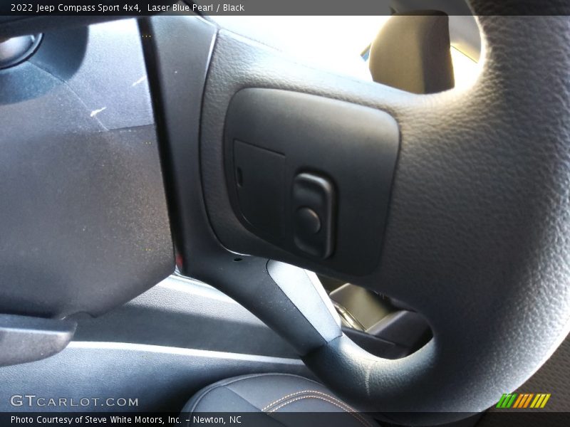 Laser Blue Pearl / Black 2022 Jeep Compass Sport 4x4