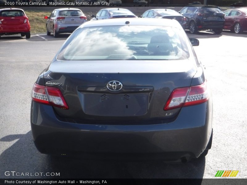 Magnetic Gray Metallic / Ash Gray 2010 Toyota Camry LE