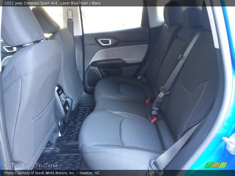 Laser Blue Pearl / Black 2022 Jeep Compass Sport 4x4