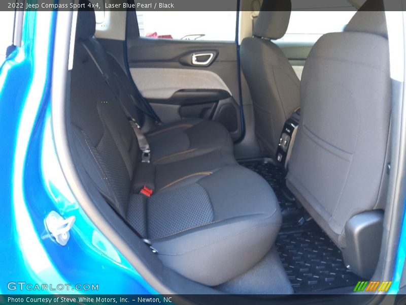 Laser Blue Pearl / Black 2022 Jeep Compass Sport 4x4