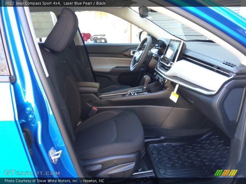 Laser Blue Pearl / Black 2022 Jeep Compass Sport 4x4