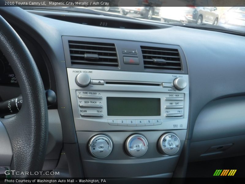 Magnetic Gray Metallic / Ash Gray 2010 Toyota Camry LE