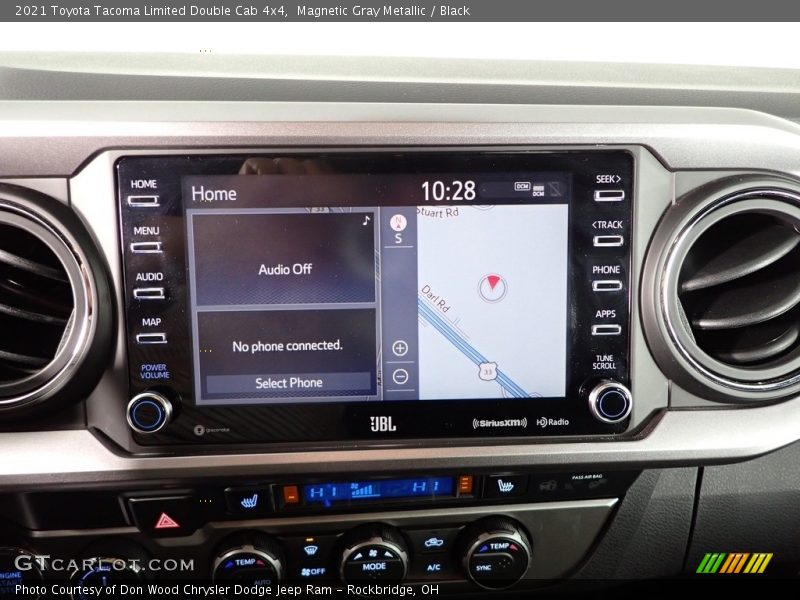 Magnetic Gray Metallic / Black 2021 Toyota Tacoma Limited Double Cab 4x4