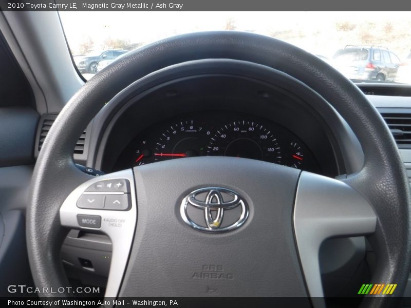 Magnetic Gray Metallic / Ash Gray 2010 Toyota Camry LE