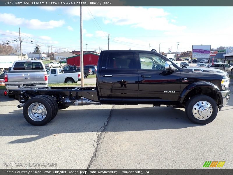 Black / Black 2022 Ram 4500 Laramie Crew Cab 4x4 Chassis