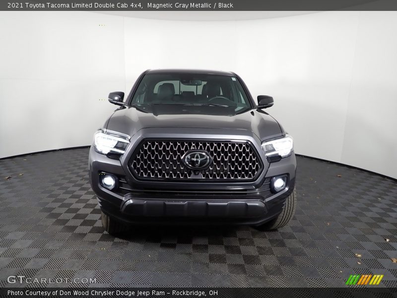 Magnetic Gray Metallic / Black 2021 Toyota Tacoma Limited Double Cab 4x4