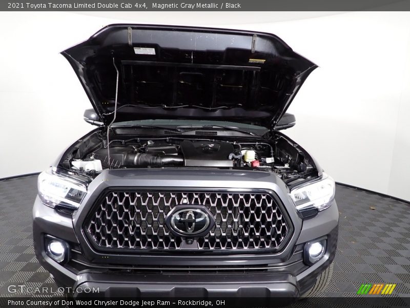 Magnetic Gray Metallic / Black 2021 Toyota Tacoma Limited Double Cab 4x4
