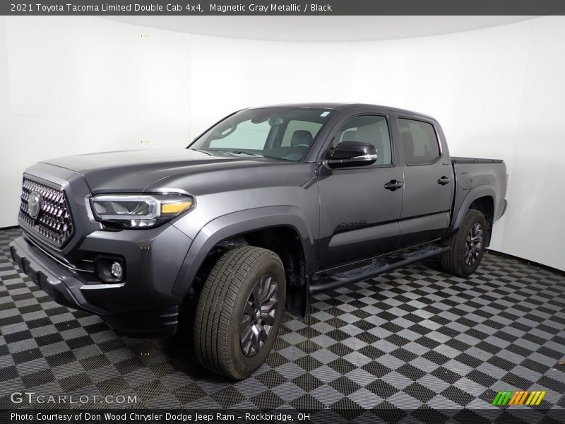 Magnetic Gray Metallic / Black 2021 Toyota Tacoma Limited Double Cab 4x4