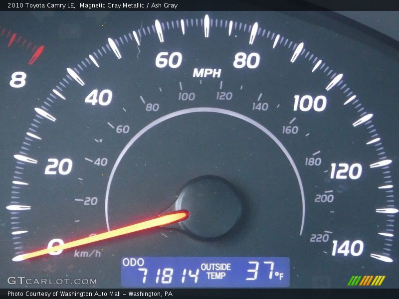 Magnetic Gray Metallic / Ash Gray 2010 Toyota Camry LE