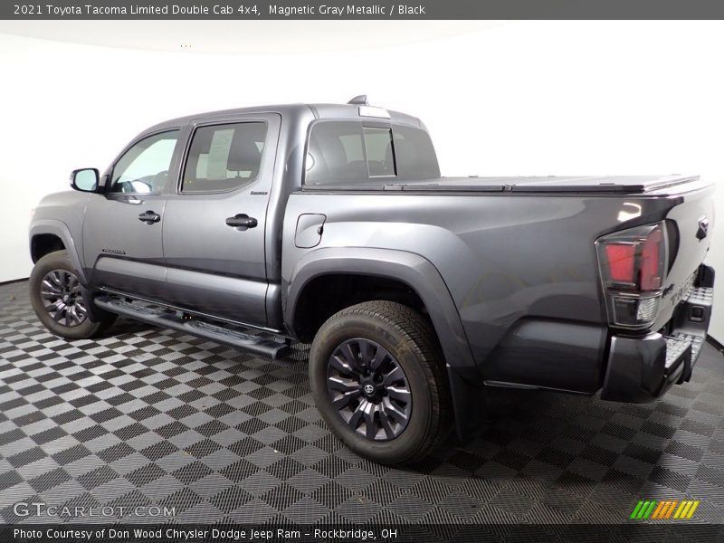 Magnetic Gray Metallic / Black 2021 Toyota Tacoma Limited Double Cab 4x4