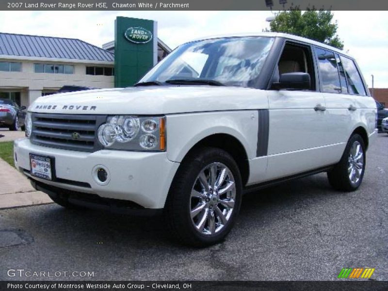 Chawton White / Parchment 2007 Land Rover Range Rover HSE