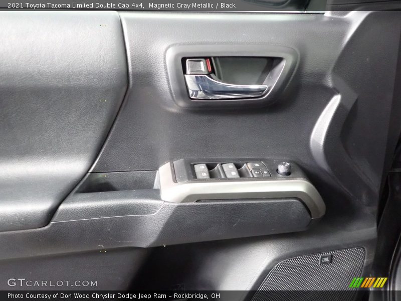 Magnetic Gray Metallic / Black 2021 Toyota Tacoma Limited Double Cab 4x4