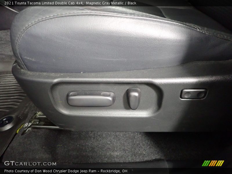 Magnetic Gray Metallic / Black 2021 Toyota Tacoma Limited Double Cab 4x4