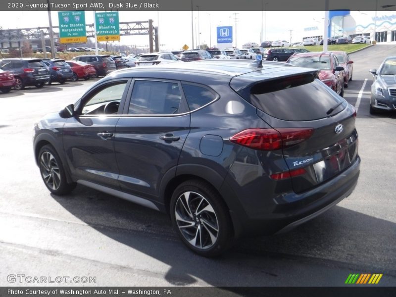 Dusk Blue / Black 2020 Hyundai Tucson Sport AWD