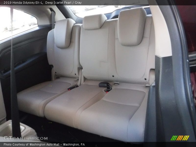 Deep Scarlet Pearl / Gray 2019 Honda Odyssey EX-L