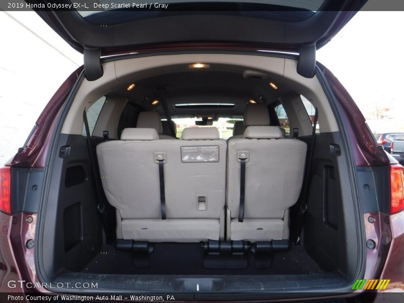 Deep Scarlet Pearl / Gray 2019 Honda Odyssey EX-L