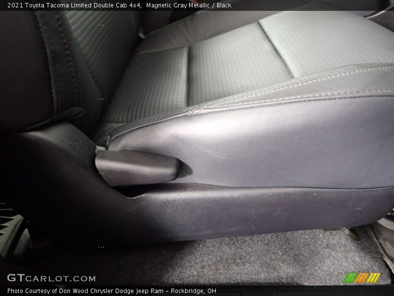 Magnetic Gray Metallic / Black 2021 Toyota Tacoma Limited Double Cab 4x4