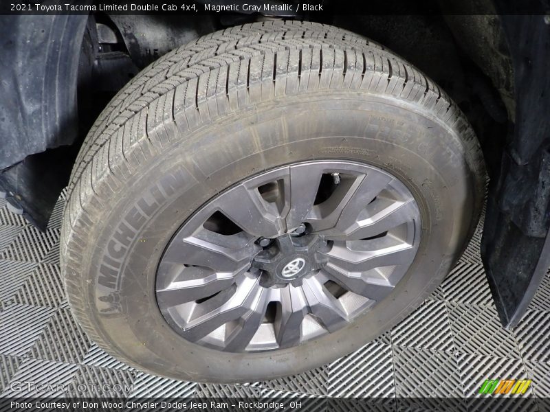 Magnetic Gray Metallic / Black 2021 Toyota Tacoma Limited Double Cab 4x4