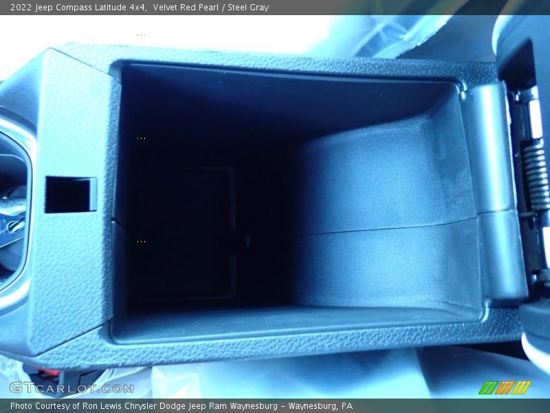 Velvet Red Pearl / Steel Gray 2022 Jeep Compass Latitude 4x4
