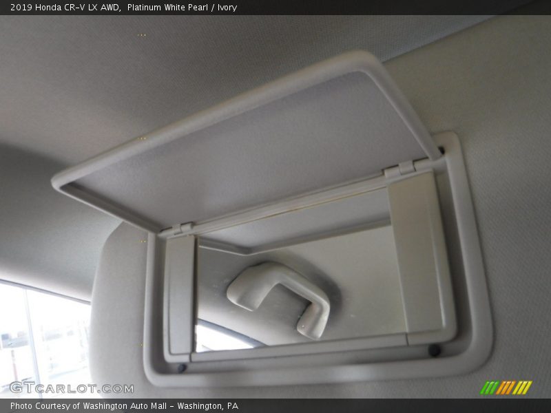 Platinum White Pearl / Ivory 2019 Honda CR-V LX AWD