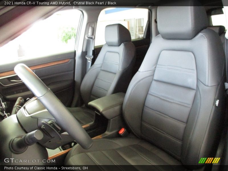 Crystal Black Pearl / Black 2021 Honda CR-V Touring AWD Hybrid