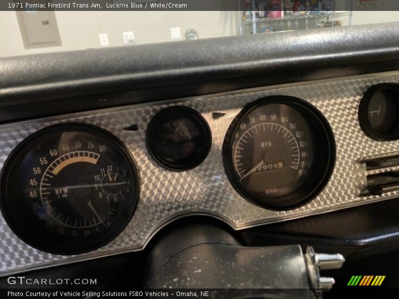 Lucerne Blue / White/Cream 1971 Pontiac Firebird Trans Am