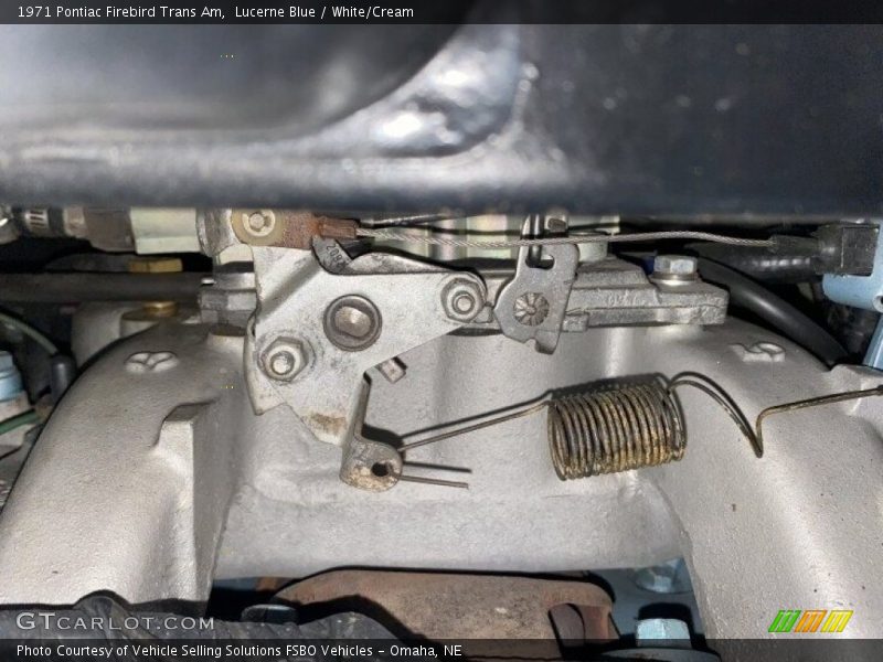 Lucerne Blue / White/Cream 1971 Pontiac Firebird Trans Am