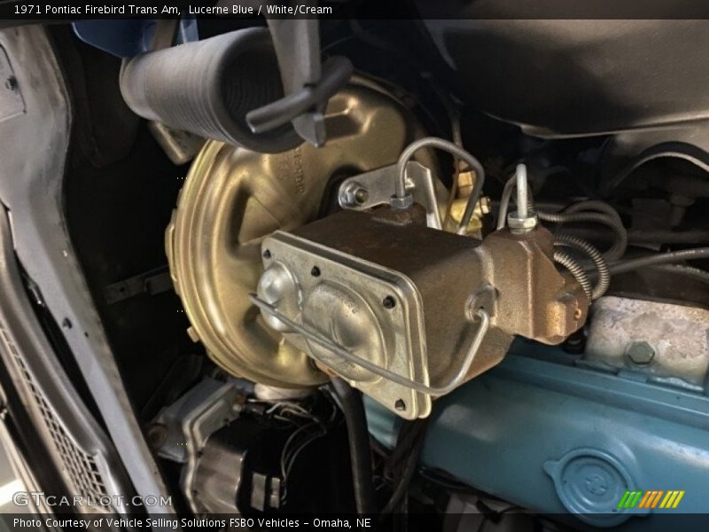 Lucerne Blue / White/Cream 1971 Pontiac Firebird Trans Am
