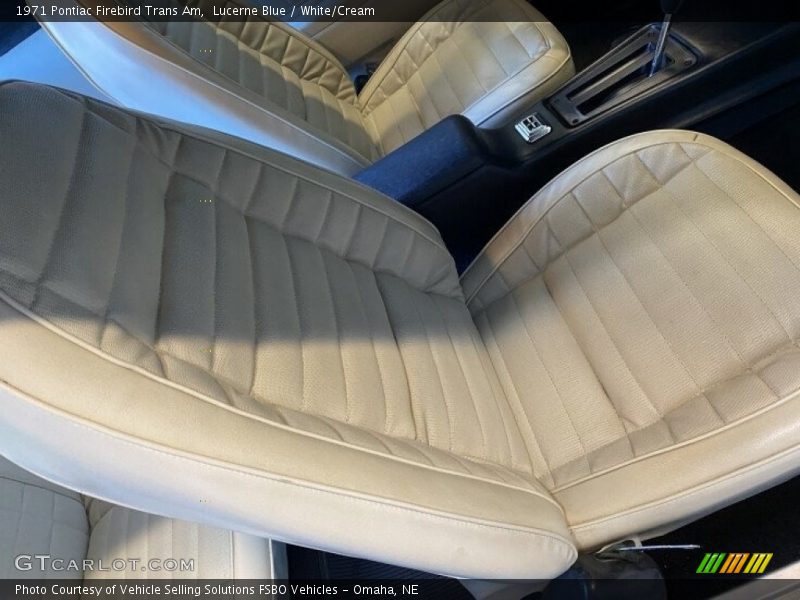 Lucerne Blue / White/Cream 1971 Pontiac Firebird Trans Am