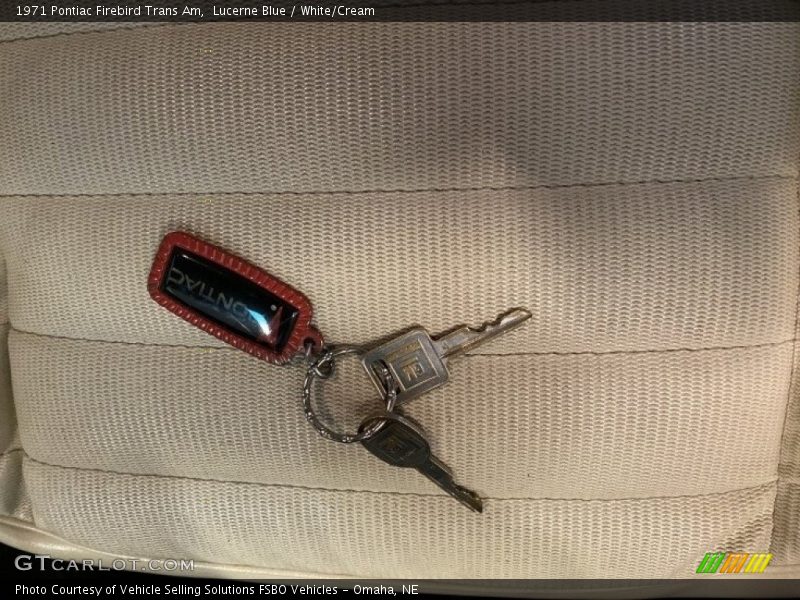 Lucerne Blue / White/Cream 1971 Pontiac Firebird Trans Am