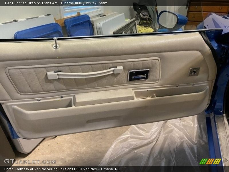 Lucerne Blue / White/Cream 1971 Pontiac Firebird Trans Am