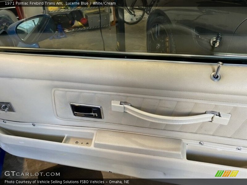Lucerne Blue / White/Cream 1971 Pontiac Firebird Trans Am