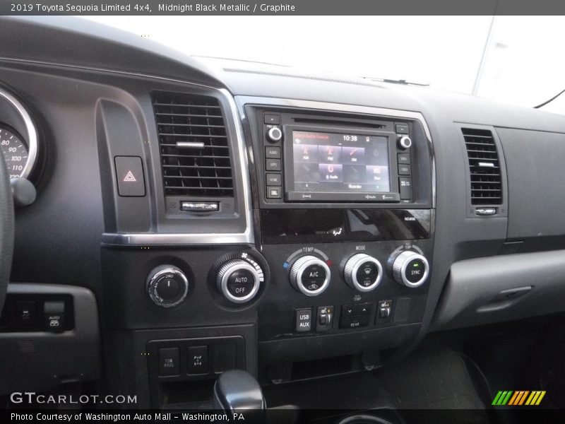 Midnight Black Metallic / Graphite 2019 Toyota Sequoia Limited 4x4