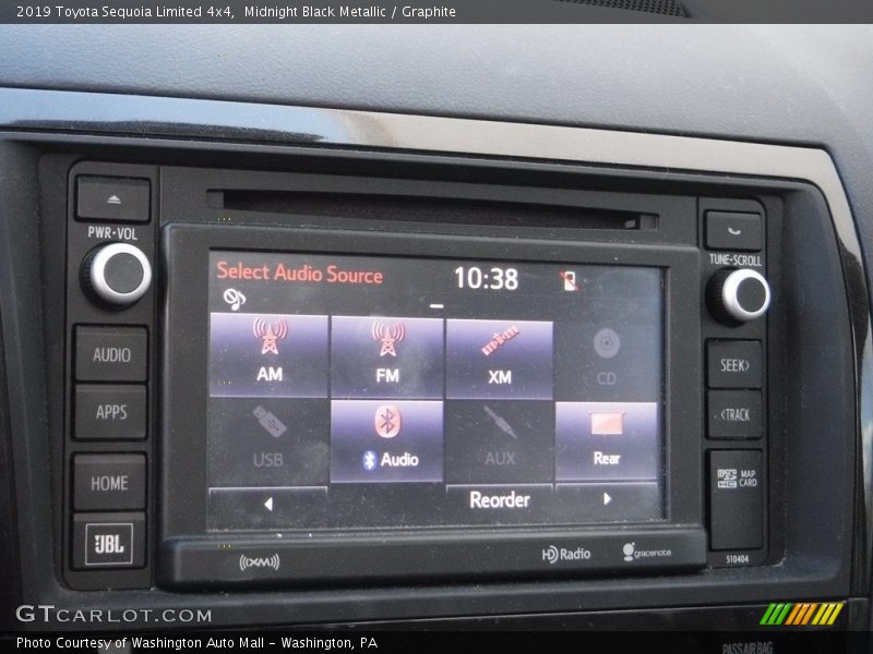 Midnight Black Metallic / Graphite 2019 Toyota Sequoia Limited 4x4